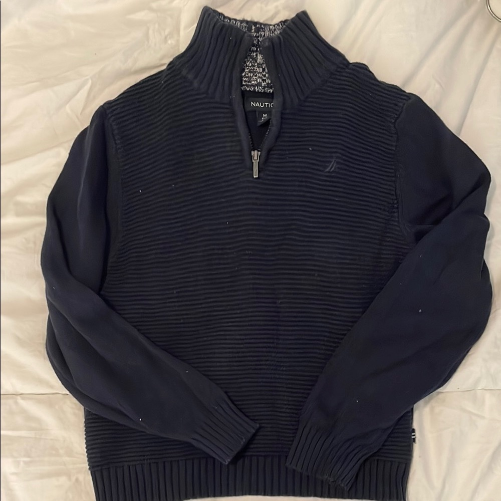 Nautica Boy’s Navy Sweater -Medium 5-6